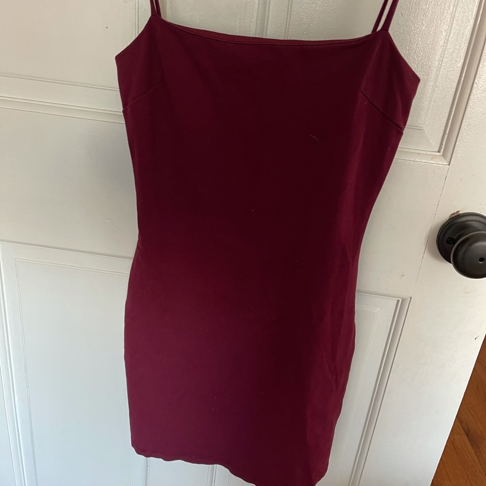 Lulus Burgundy Dress